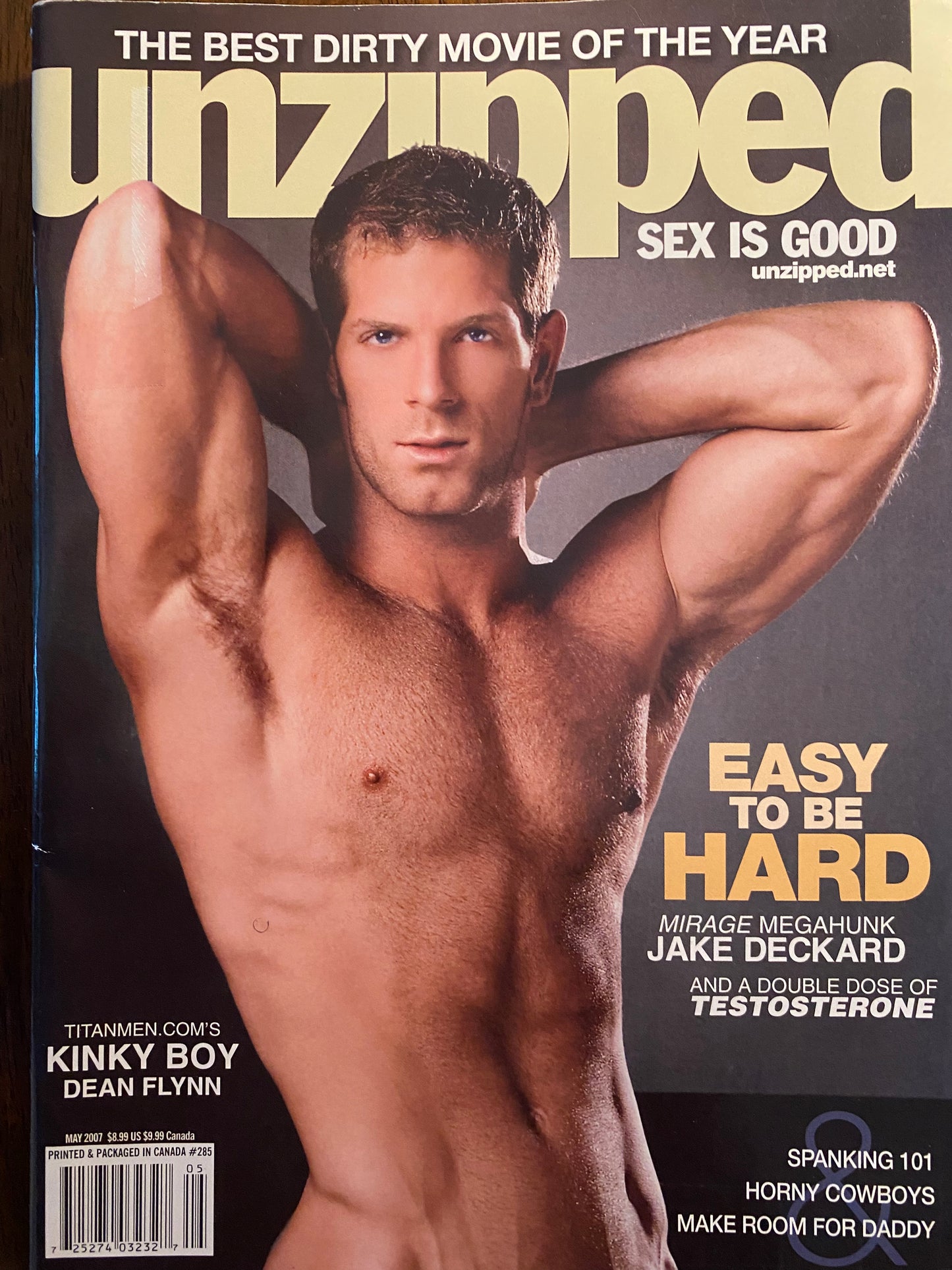 Vintage Unzipped Magazine 5/07