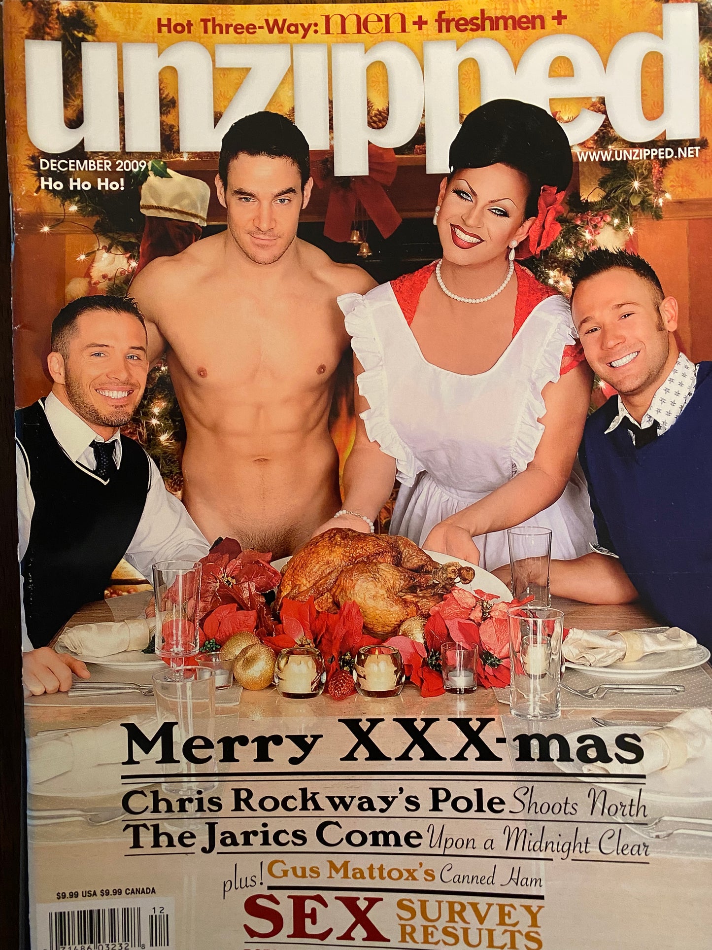 Vintage Unzipped Magazine 12/00