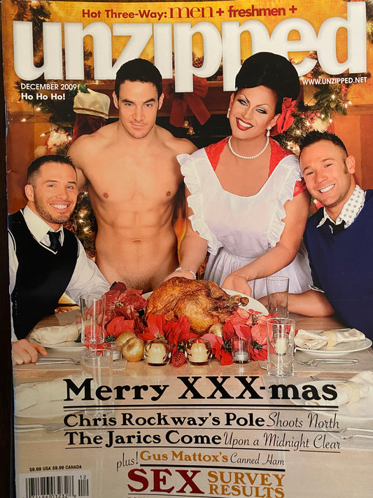 Vintage Unzipped Magazine 12/00