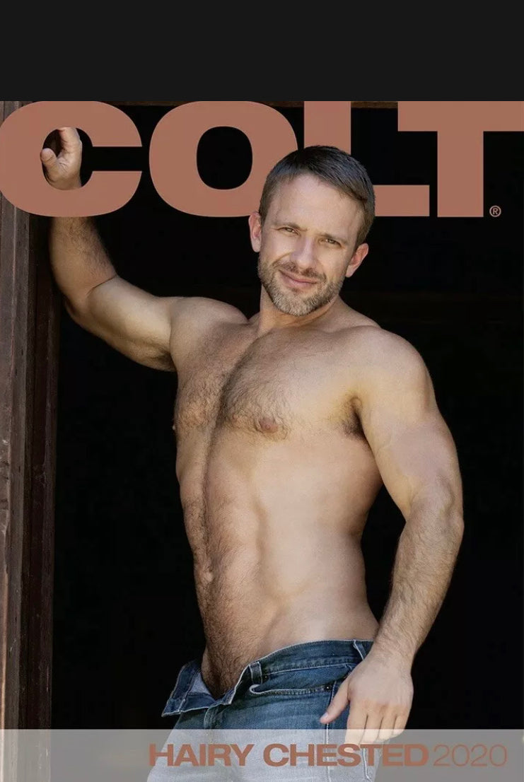 SEALED COLT STUDIOS HAIRY CHESTED 2020 CALENDAR