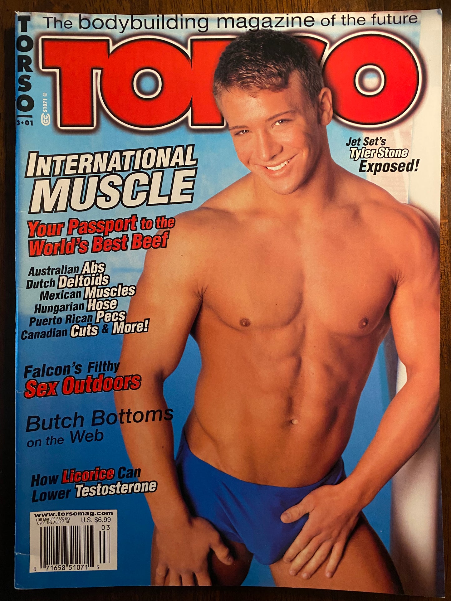 Vintage Torso Magazine March 2001