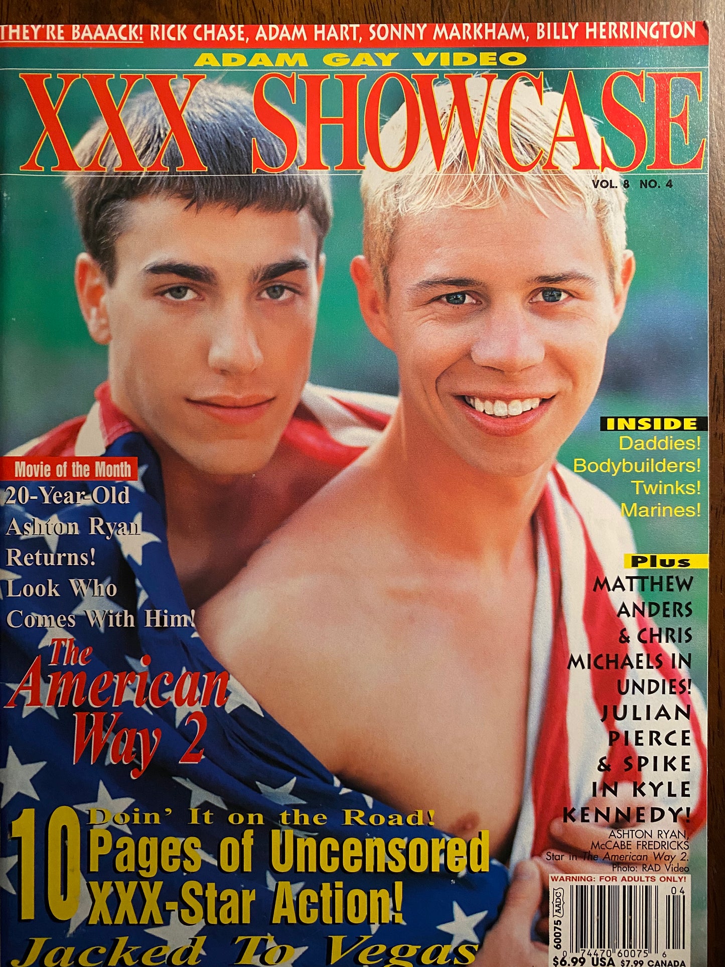 Adam’s XXX Gay Video Showcase 8/4