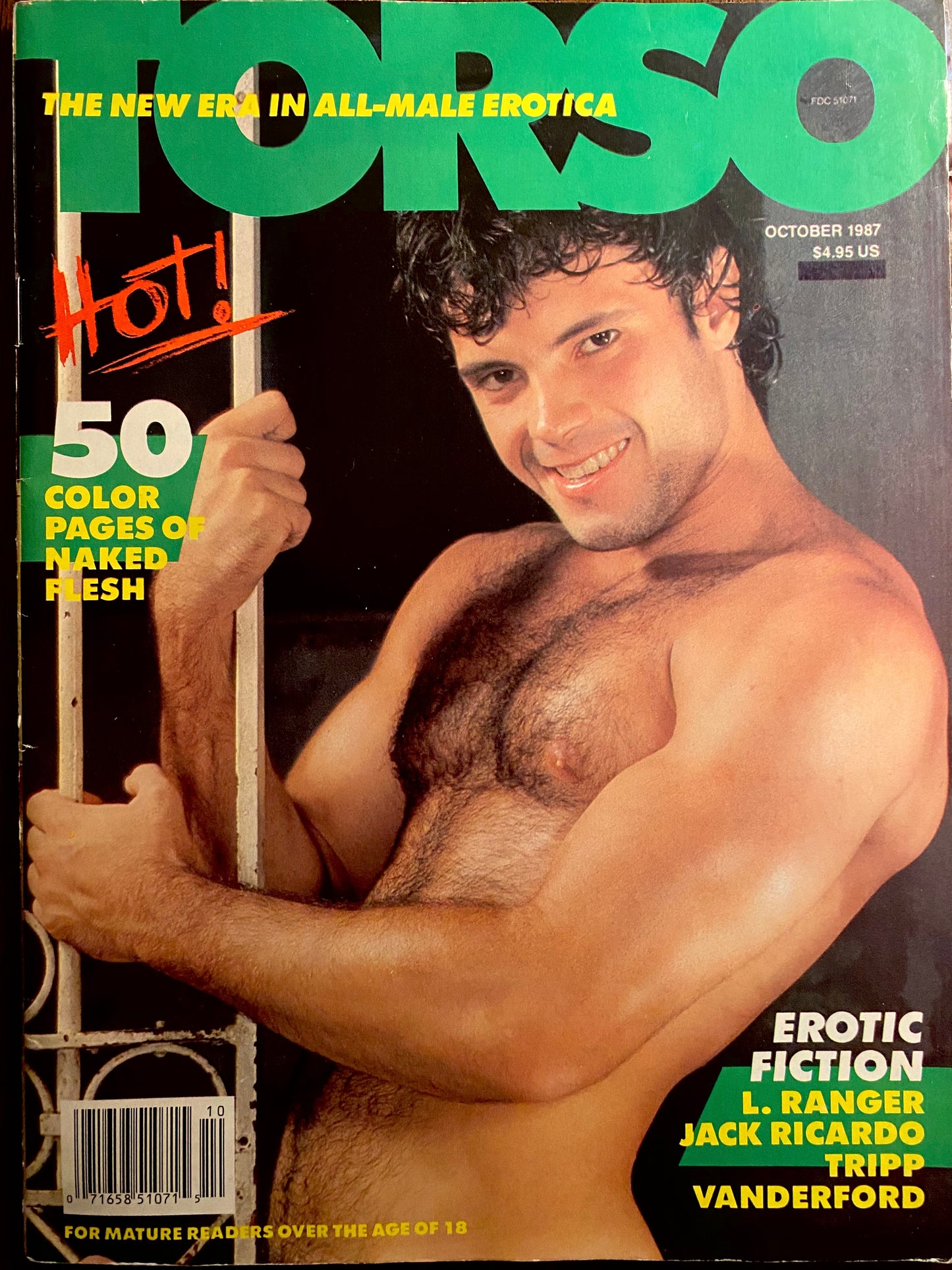 Vintage Torso Magazine  October 1987