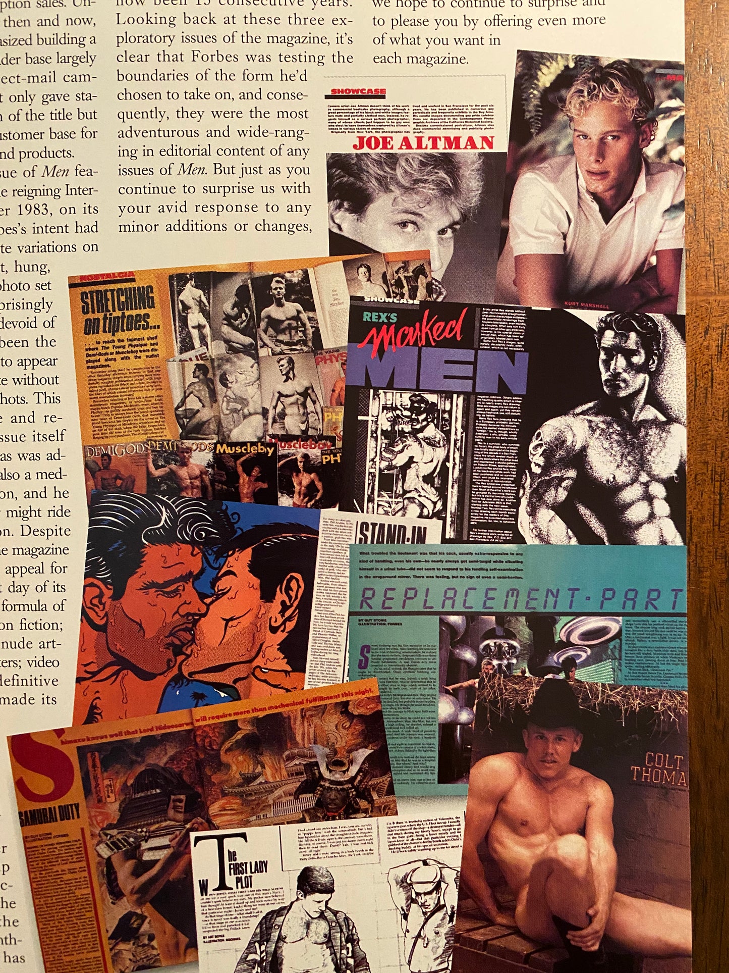 Vintage  Anniversary Issue Men 15 Years Magazine n