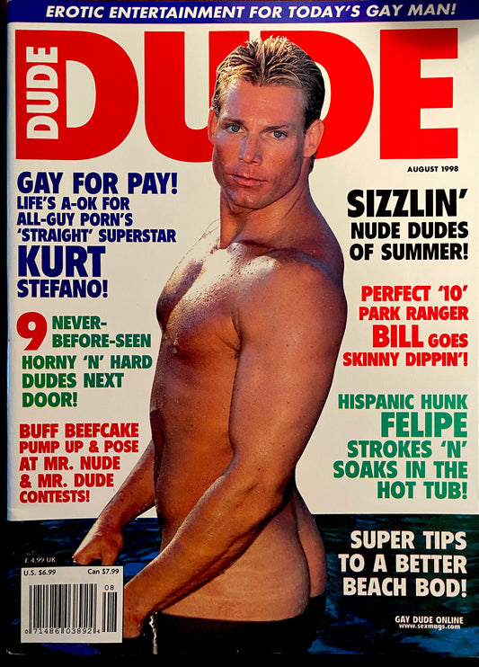 Vintage Dude Magazine August 1998