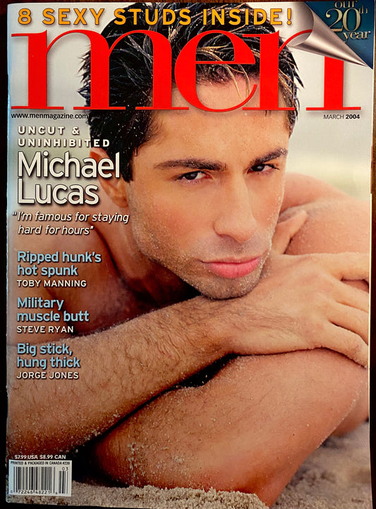Vintage Men Magazine (Michael Lucas) March 2004
