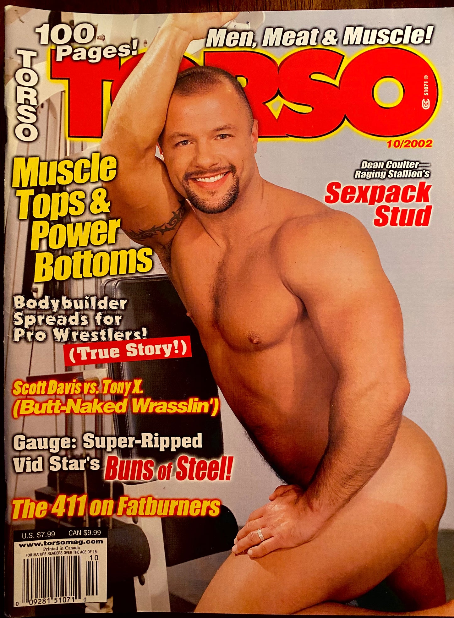 Vintage Torso Magazine  October 2002