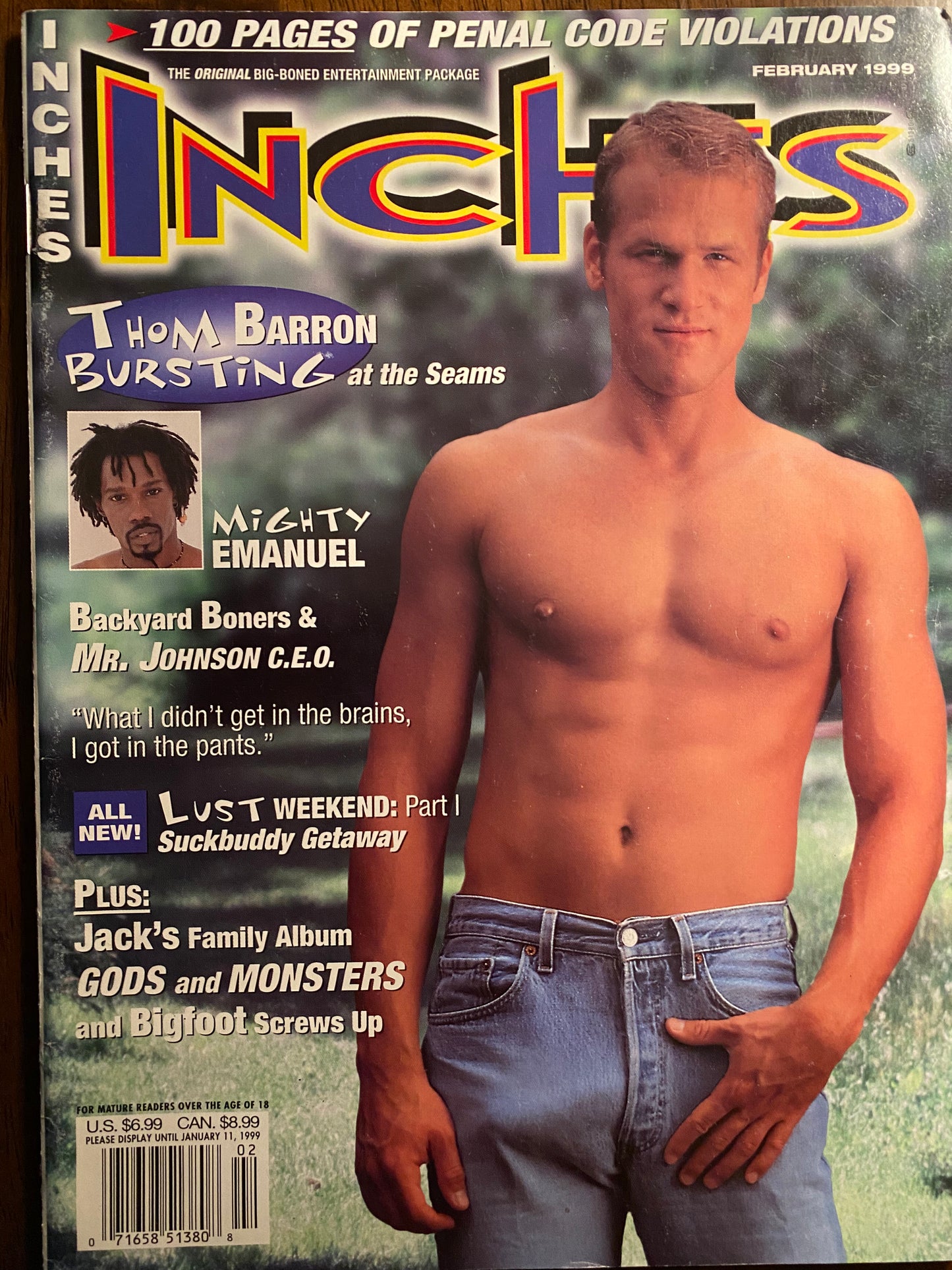 Vintage Inches Magazine February 1999