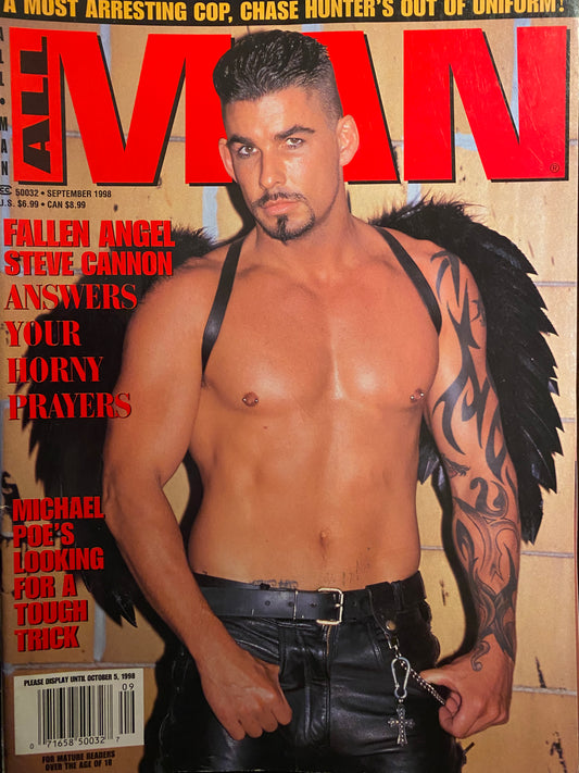 Vintage All Man Magazine  September 1998