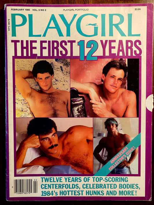 Vintage Playgirl Magazine First 12 Years
