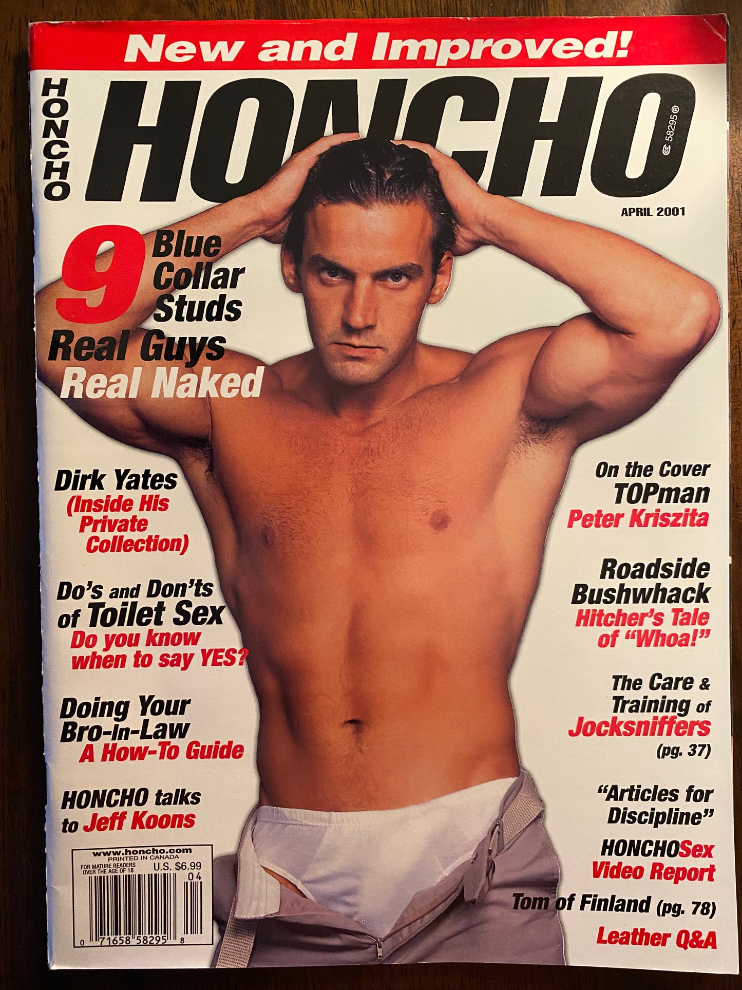 Vintage Honcho Magazine  May 2001