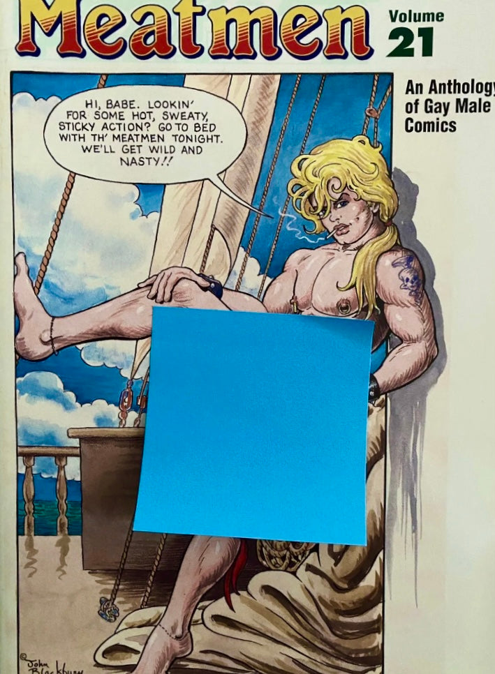 Meatmen Book Vol # 21  Gay Male Comics, Gay Interest